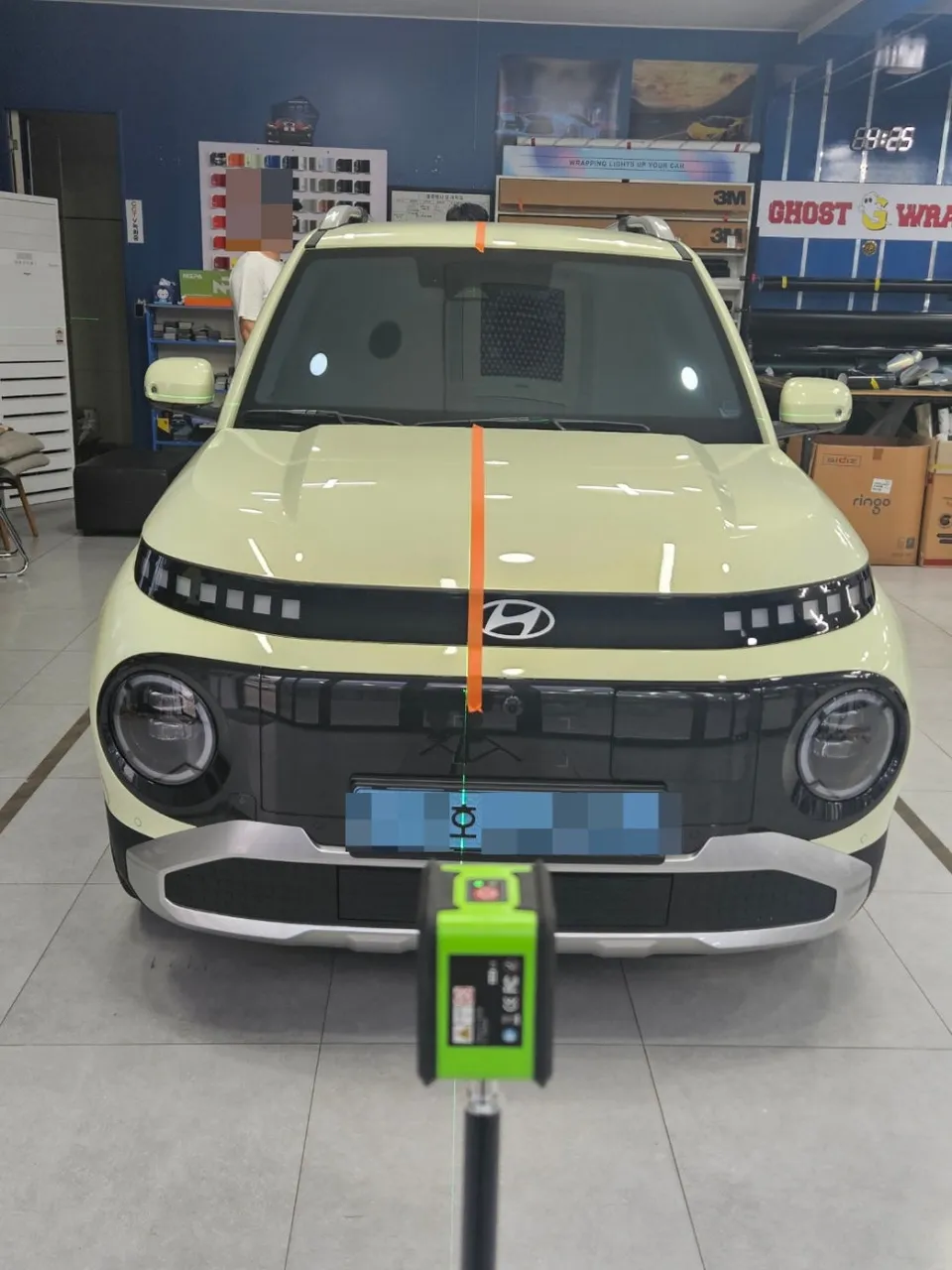 Hyundai Casperのカーラッピング事例|費用目安・仕上がり 施工写真 2-2