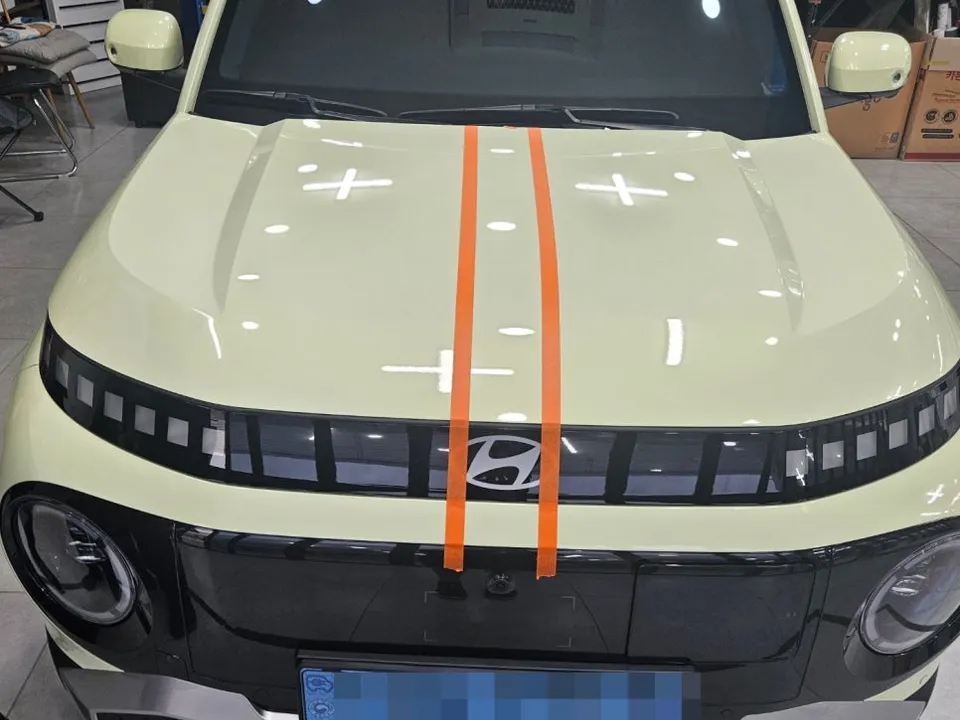 Hyundai Casperのカーラッピング事例|費用目安・仕上がり 施工写真 3-2