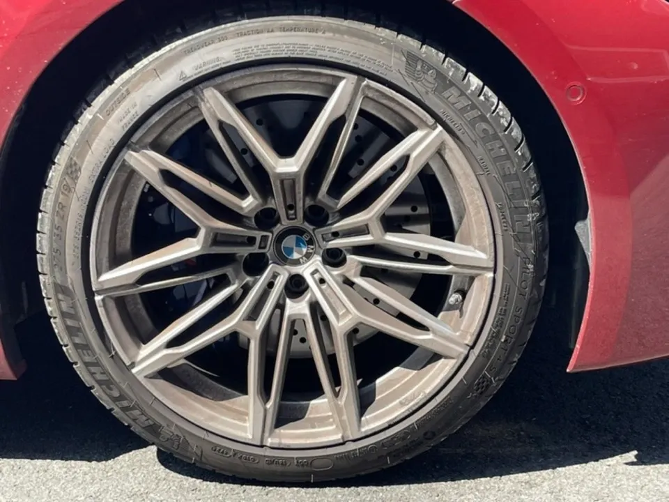 BMW M2 G87 wheel repair - BMW M2 G87 Wheel Refinishing Review — Gloss Black 930M Finish photo 3