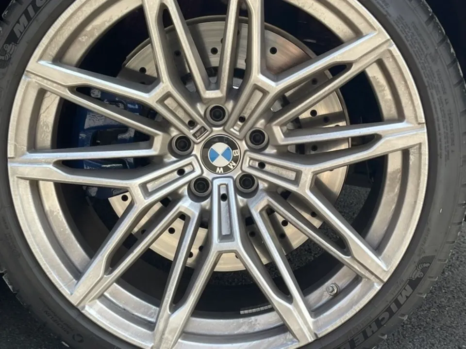 BMW M2 G87 wheel repair - BMW M2 G87 Wheel Refinishing Review — Gloss Black 930M Finish photo 5