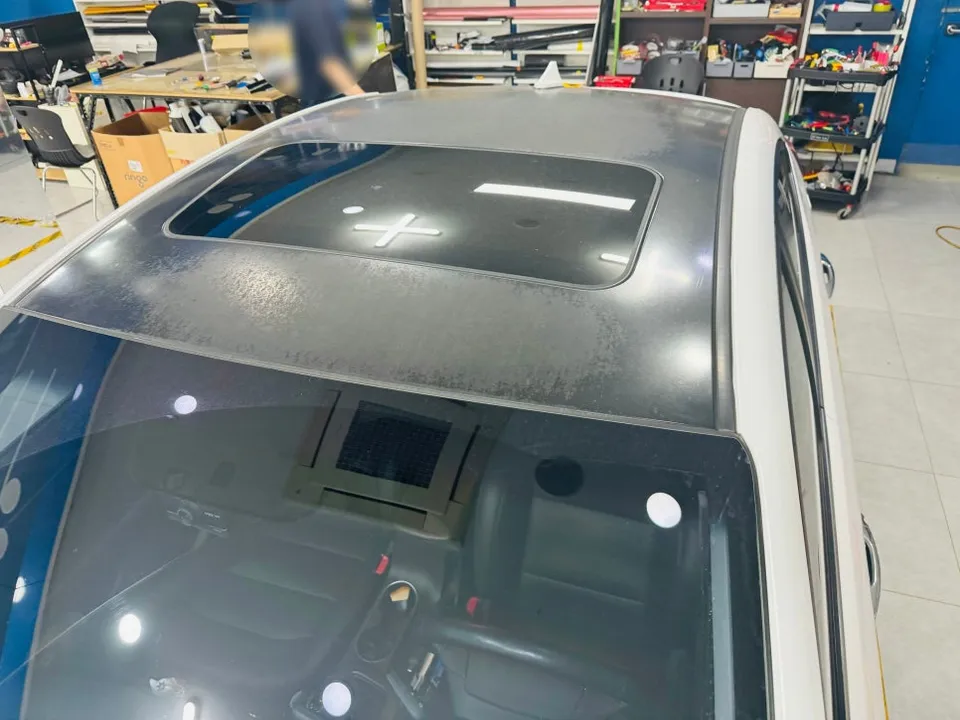 Hyundai Elantra ADのカーラッピング事例|費用目安・仕上がり 施工写真 3-1