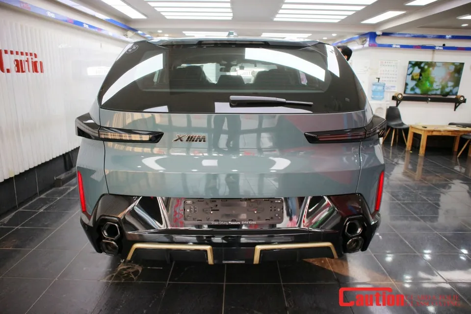 BMW XM ppf installation result