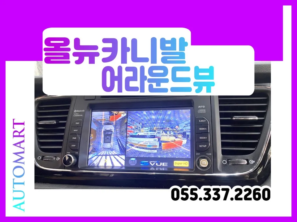 Kia Carnival surround view camera review
