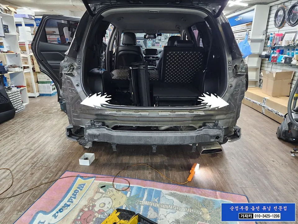 Hyundai Santa Fe TM oem options - Hyundai Santa Fe TM Blind-Spot Collision Warning Upgrade Review photo 5