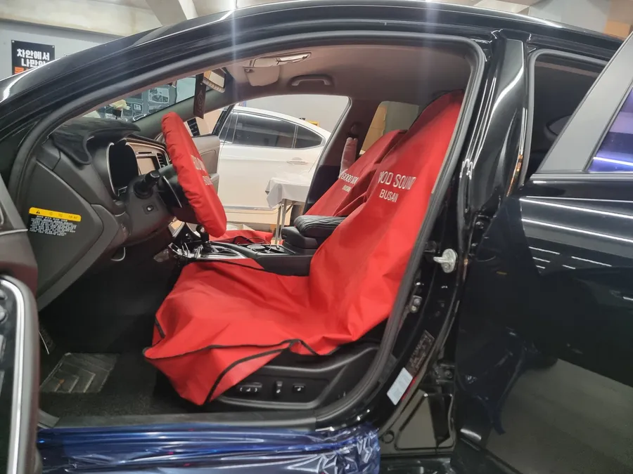 Kia K5のカーオーディオ施工事例 施工写真 4-1
