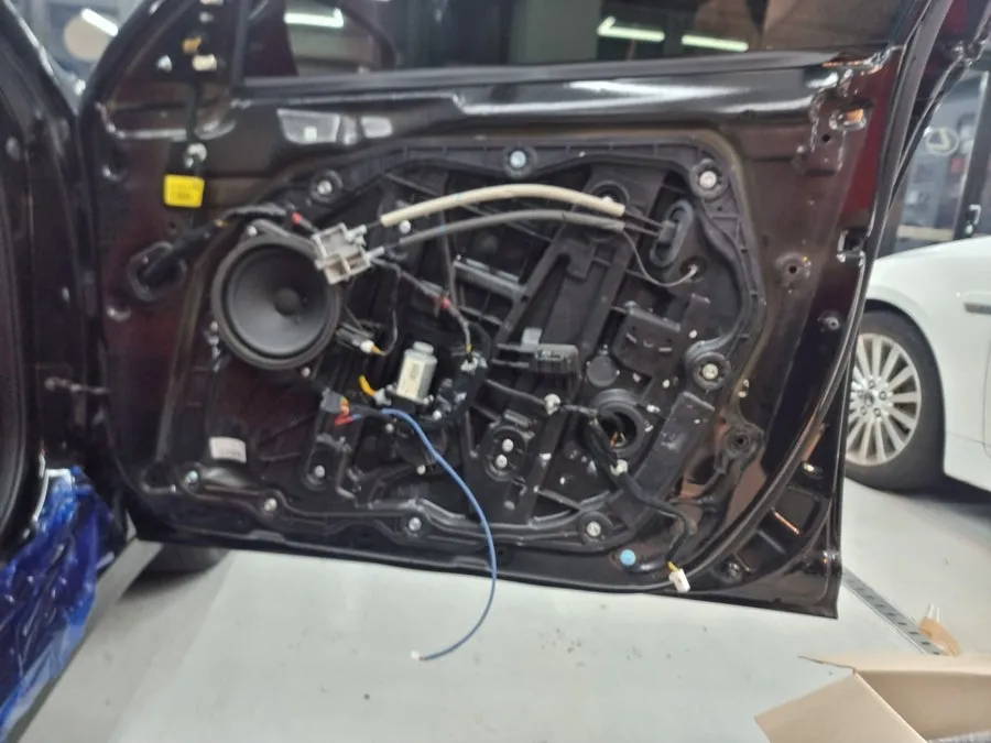 Kia K5のカーオーディオ施工事例 施工写真 2-2