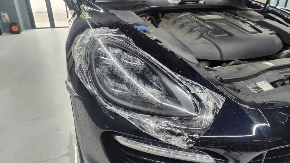 Porsche Cayenne PPF施工事例|費用目安と仕上がり 施工写真 2-1