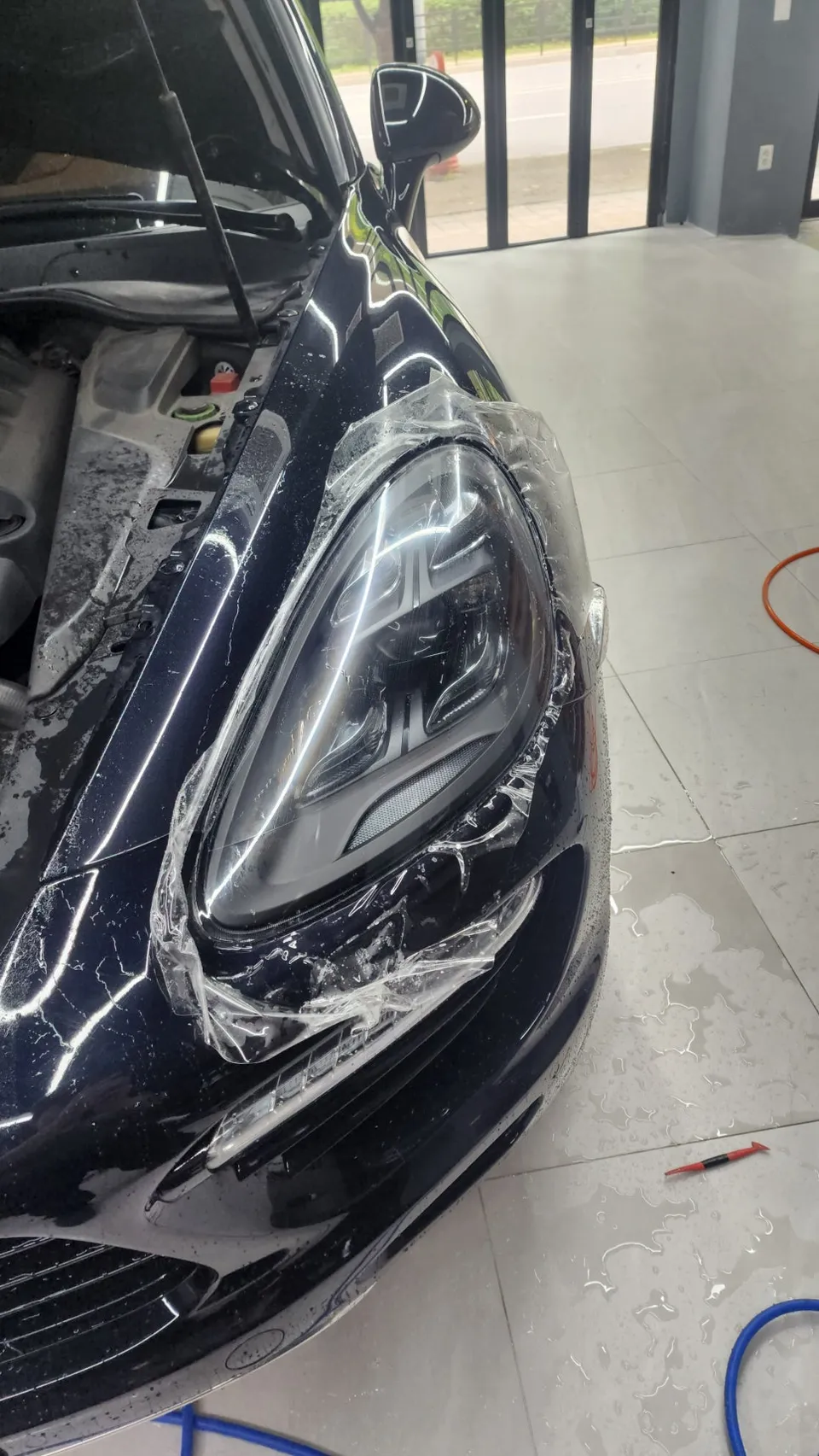 Porsche Cayenne PPF施工事例|費用目安と仕上がり 施工写真 1-2