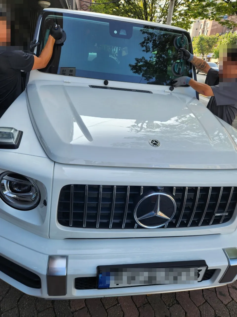 Mercedes-Benz G-Wagonのカーフィルム施工事例|費用目安・仕上がり 施工写真 3-3