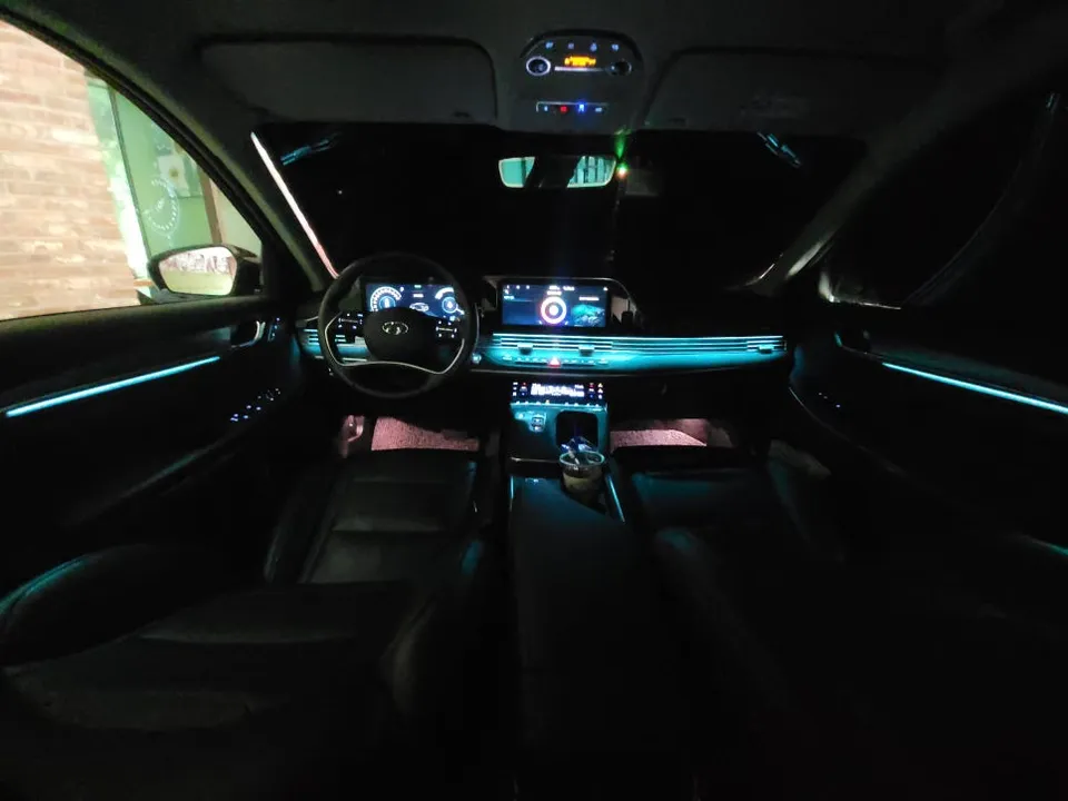 Hyundai The New Grandeur IG ambient lighting - Hyundai The New Grandeur Ambient Lighting Review — Seamless Integ photo 3