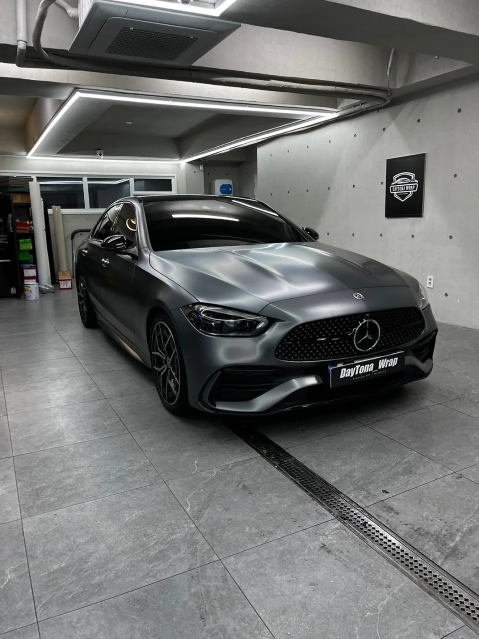 Mercedes-Benz C300 AMG W206 ppf - Mercedes-Benz C300 AMG PPF Review — Matte Finish Protection photo 3