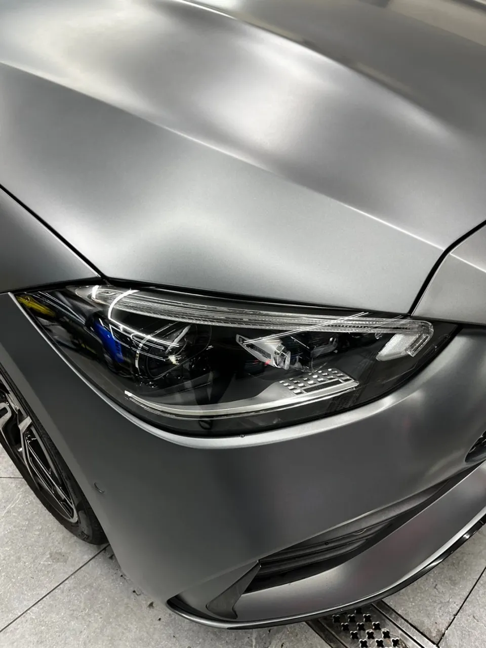 Mercedes-Benz C300 AMG W206 ppf - Mercedes-Benz C300 AMG PPF Review — Matte Finish Protection photo 5