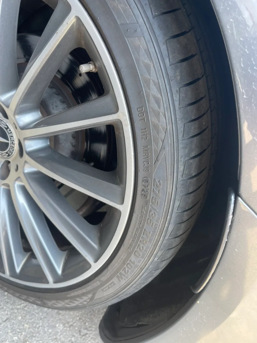 Mercedes-Benz S-Class W222のホイールリペア・塗装事例 施工写真 4
