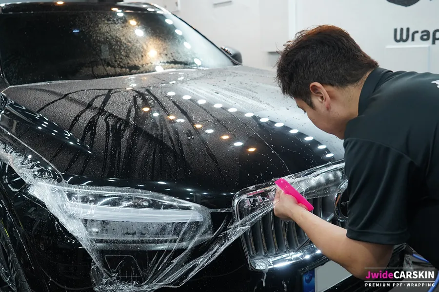 Volvo XC90のPPF施工事例｜韓国での実例紹介 施工写真 4