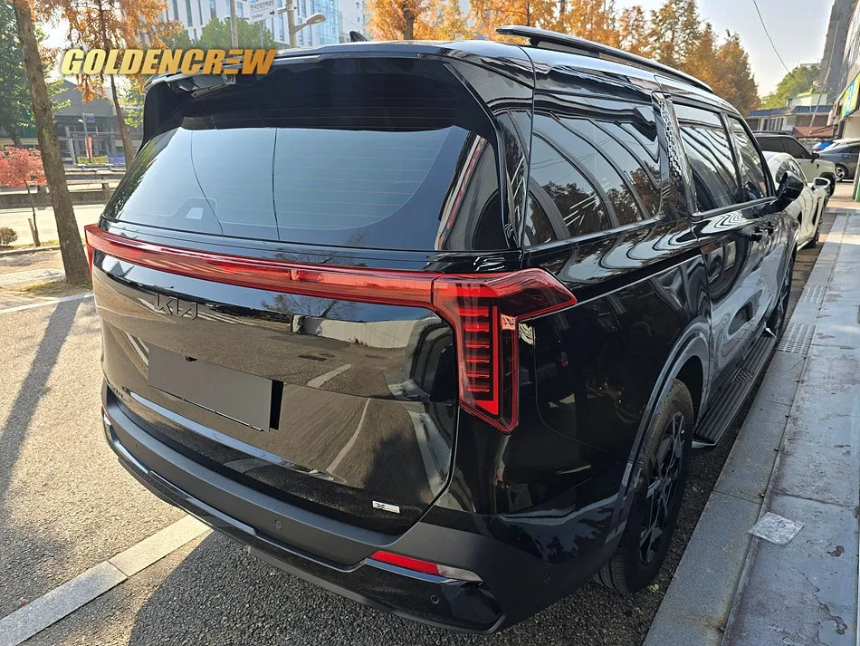 Kia Carnival KA4のカーフィルム施工事例|費用目安・仕上がり 施工写真 1-3