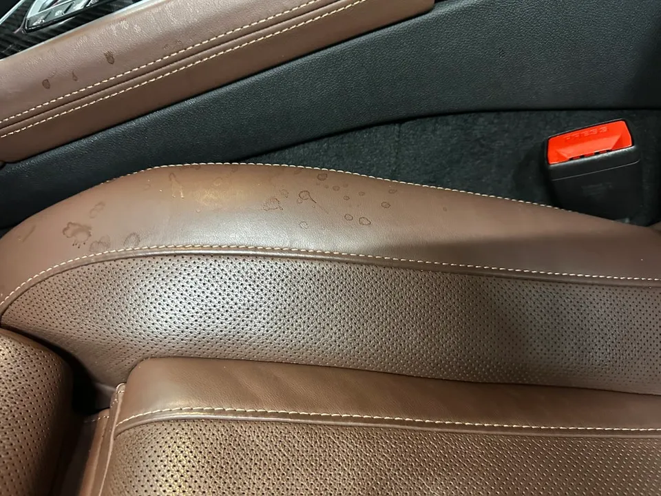 BMW X6 seat ventilation installation result