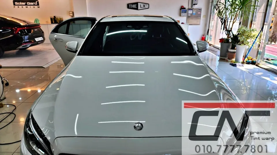 Mercedes-Benz C-Class window tinting - Mercedes-Benz C-Class Window Tinting Review - Solargard Quantum photo 5