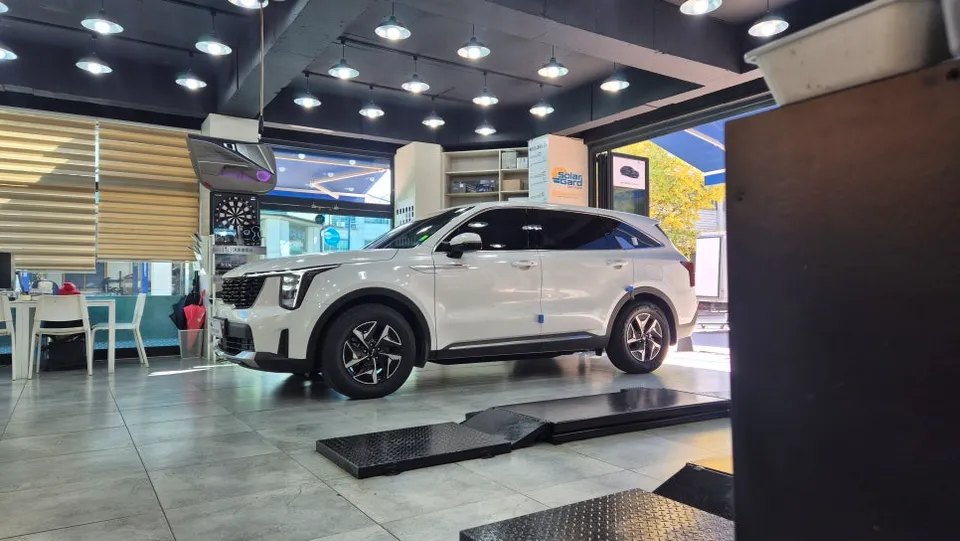 Kia Sorento MQ4 car accessories installation result