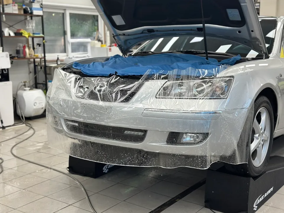 Hyundai SonataのPPF施工事例|韓国での実例と費用目安 施工写真 1-2