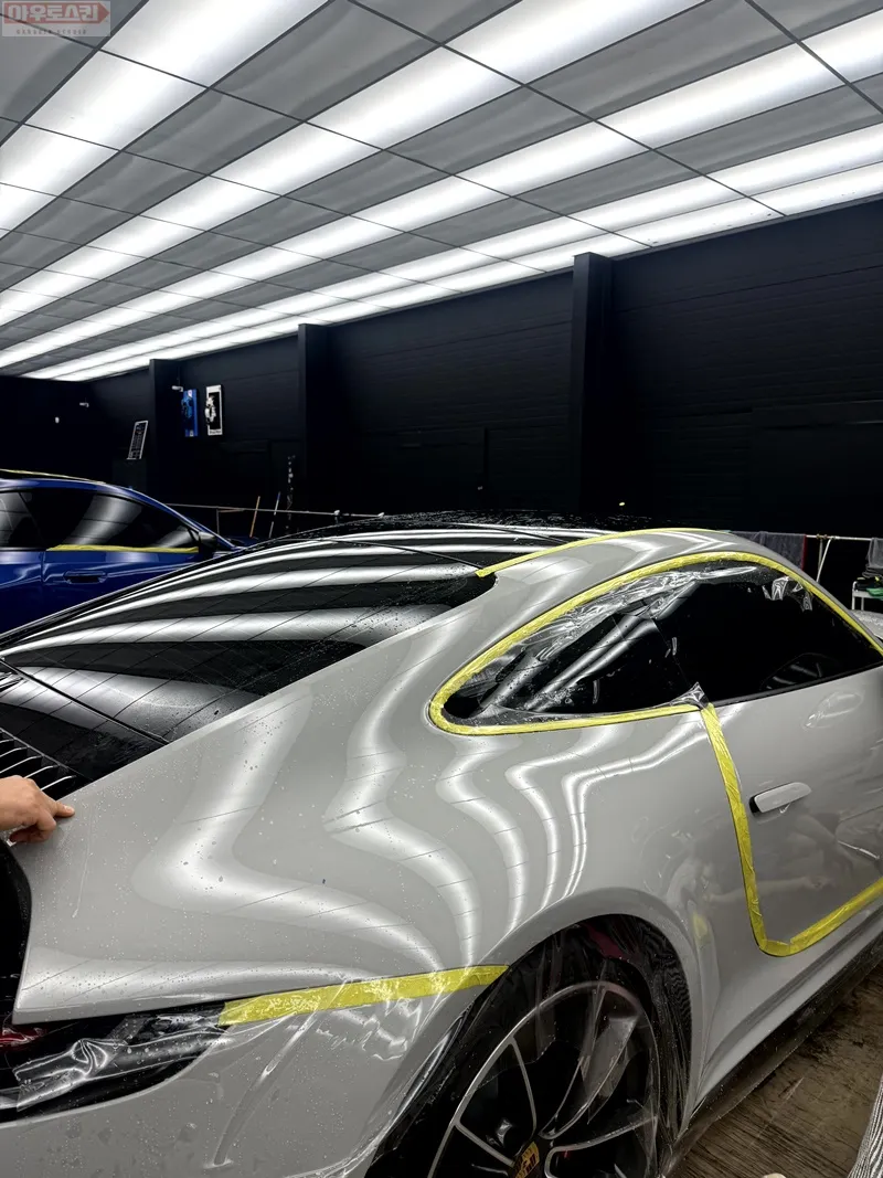 ポルシェ911のPPF施工事例|費用目安と仕上がり 施工写真 2-1