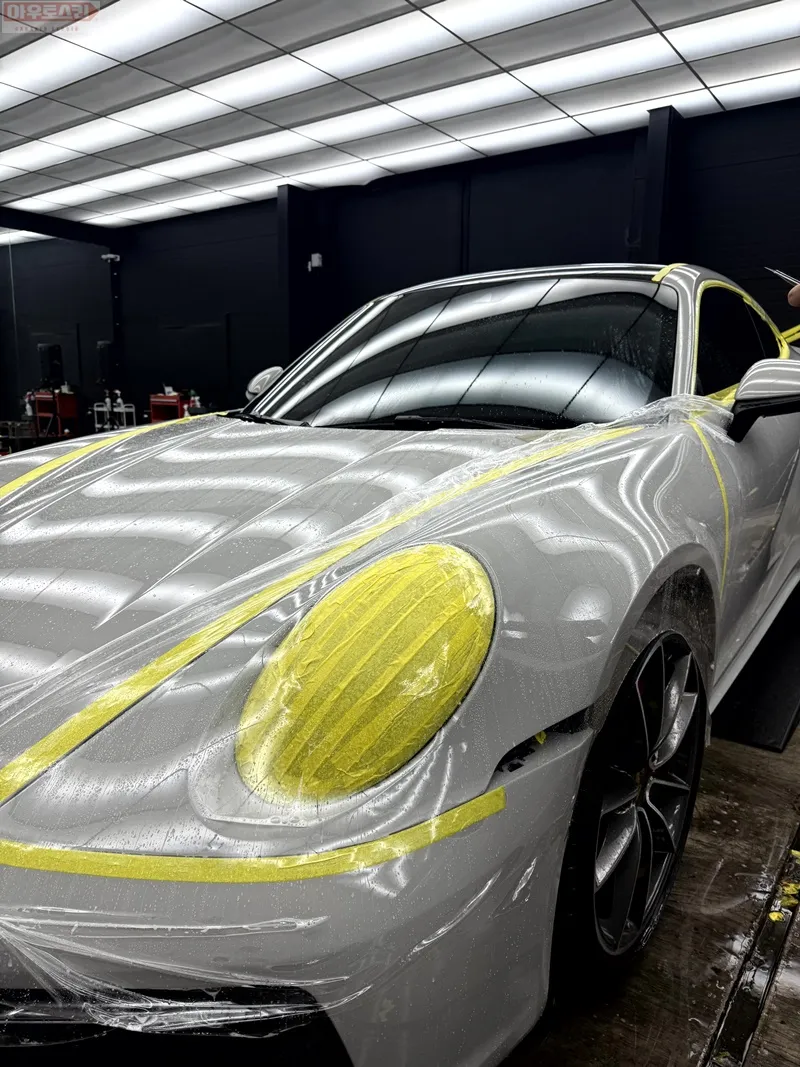 ポルシェ911のPPF施工事例|費用目安と仕上がり 施工写真 1-3