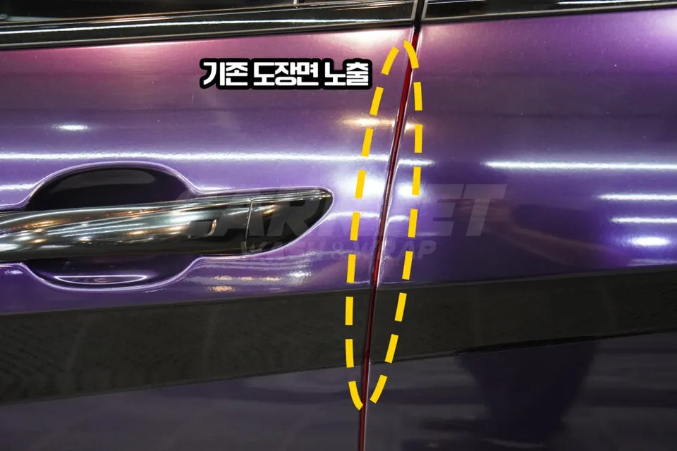 Hyundai Elantra Nのカーラッピング事例|費用目安・仕上がり 施工写真 2-2