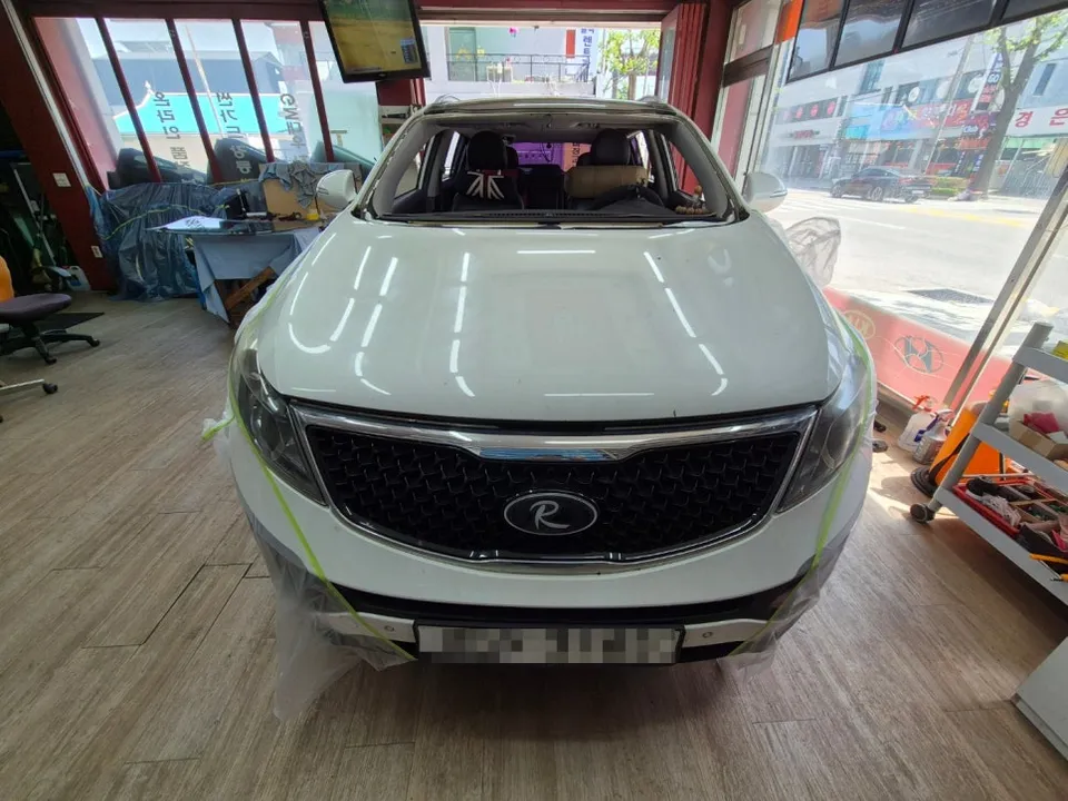 Kia SportageのPPF施工事例|費用目安と仕上がり 施工写真 1-3