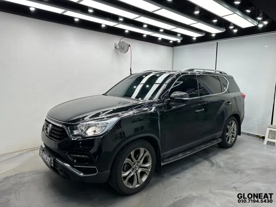 SsangYong G4 Rextonのカーフィルム再施工事例 写真