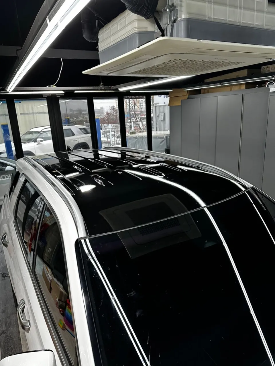 Hyundai Palisadeのカーラッピング事例｜費用目安・仕上がり 施工写真 1-2