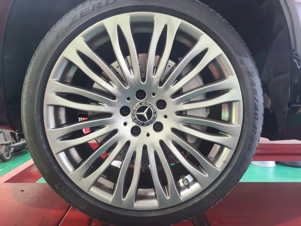 Mercedes-Benz S560 wheel repair - Mercedes-Benz S560 Wheel Repair — Ghost Chrome Restoration photo 5
