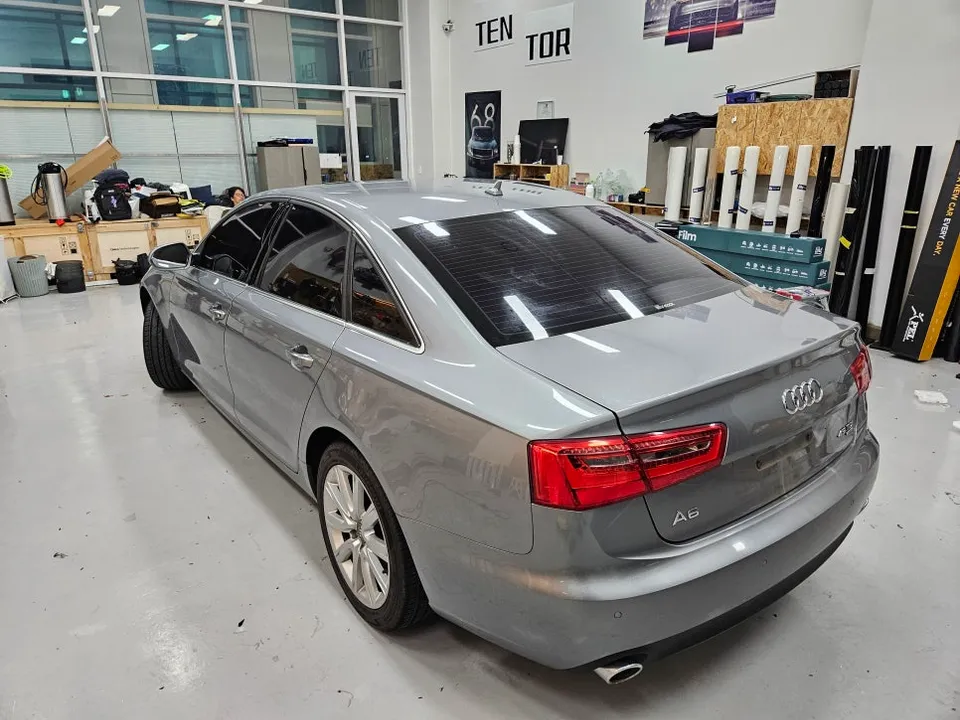 Audi A6のPPF施工事例|費用目安と仕上がり 施工写真 3-1