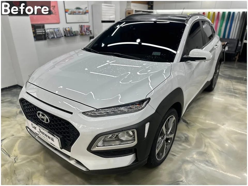 Hyundai Konaのカーラッピング事例｜費用目安・仕上がり 施工写真 3-3