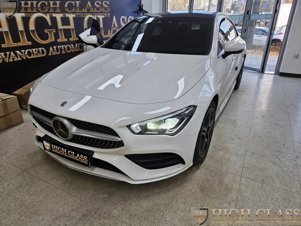 Mercedes-Benz CLA seat ventilation installation result