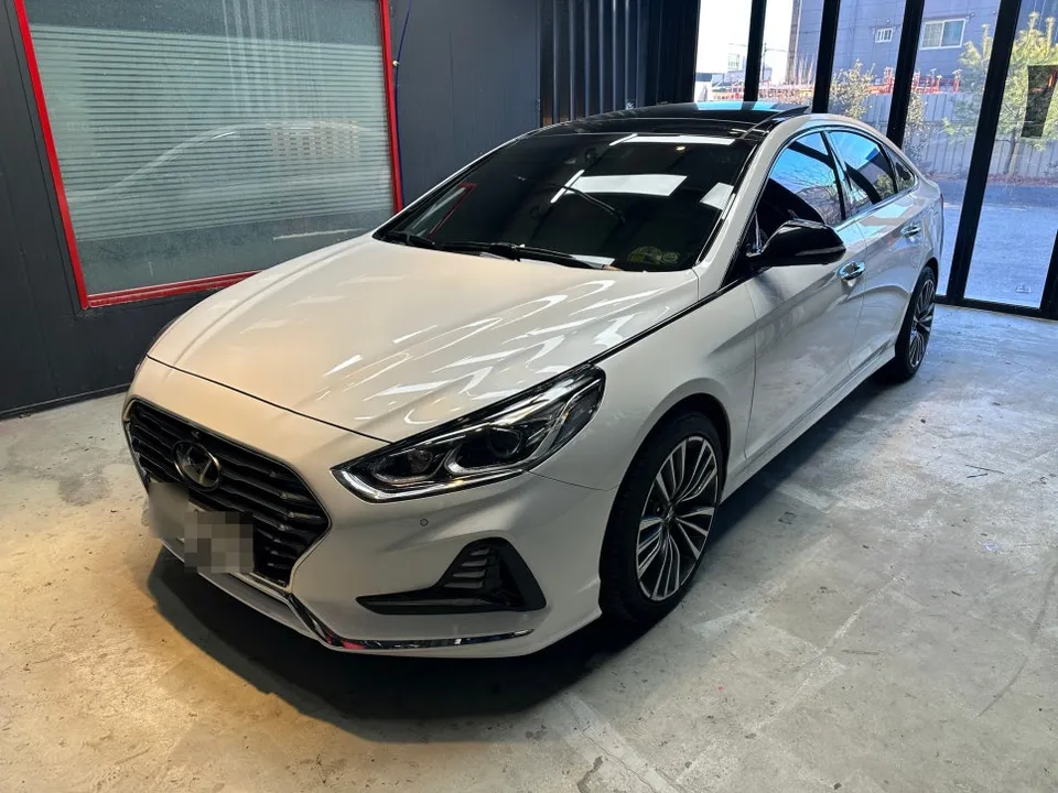 Hyundai Sonata New Rise paint correction installation result