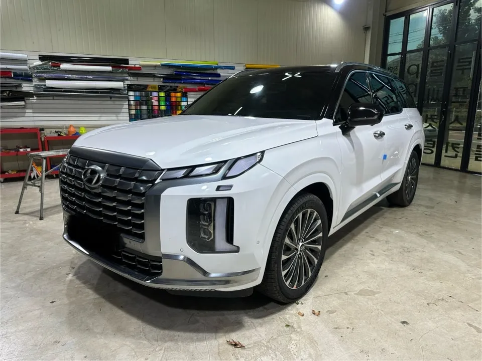 Hyundai Palisadeのカーラッピング事例｜費用目安・仕上がり 施工写真 1-3