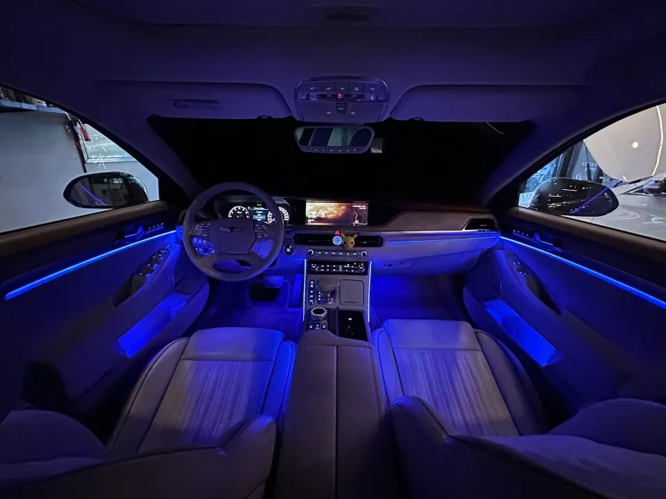 Genesis G90 Ambient Lighting Upgrade: Enhanced Interior Mood