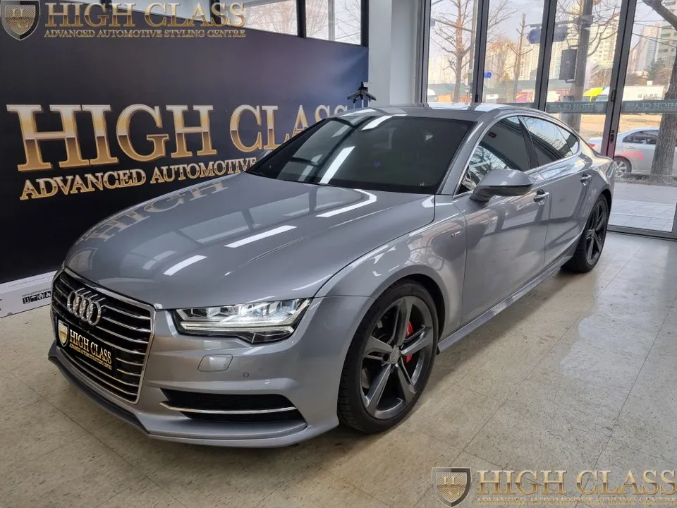Audi A7 C7 car audio installation result
