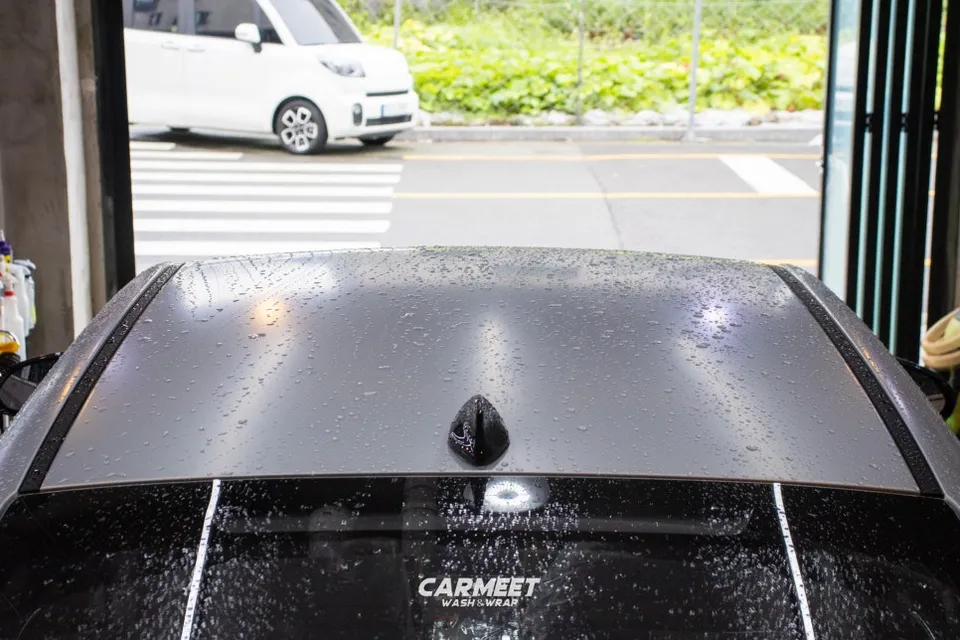 Kia Sonata DN8のカーラッピング事例|費用目安・仕上がり 施工写真 2-1