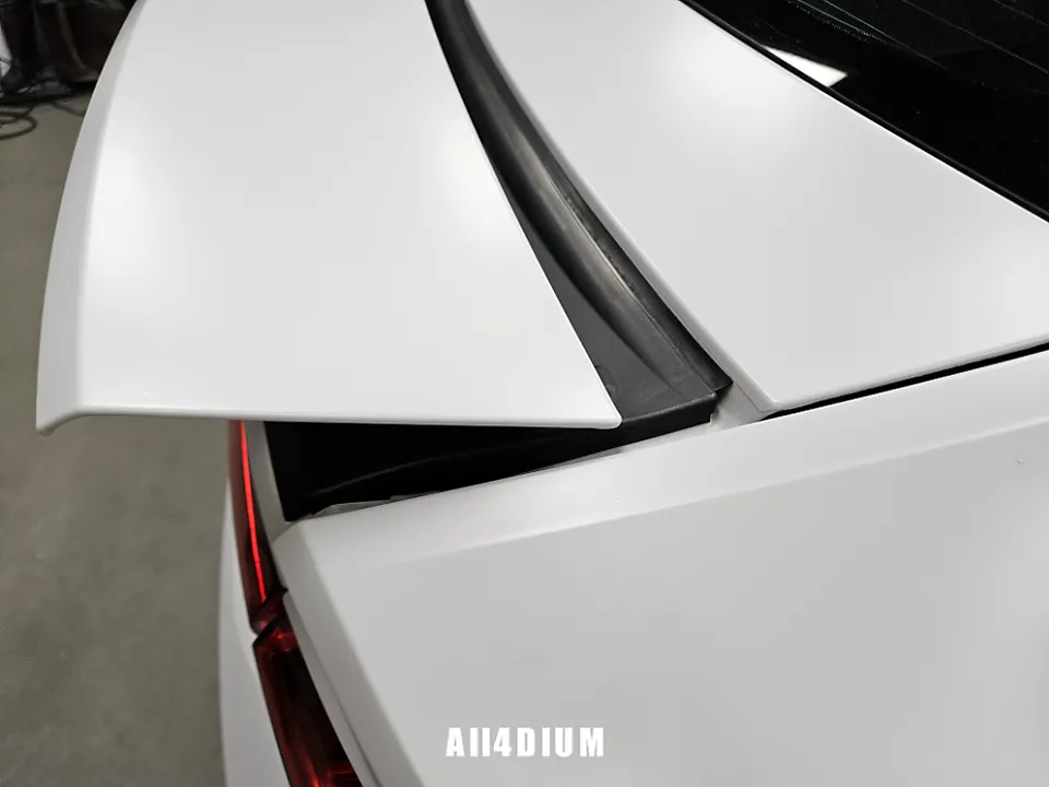 Audi A7の無光PPF再施工事例｜黄変しない選択肢 施工写真 2-3