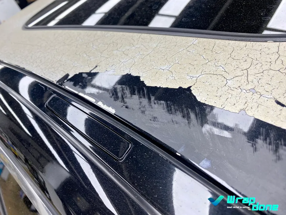 BMW 7 Seriesのカーラッピング事例|費用目安・仕上がり 施工写真 3-2