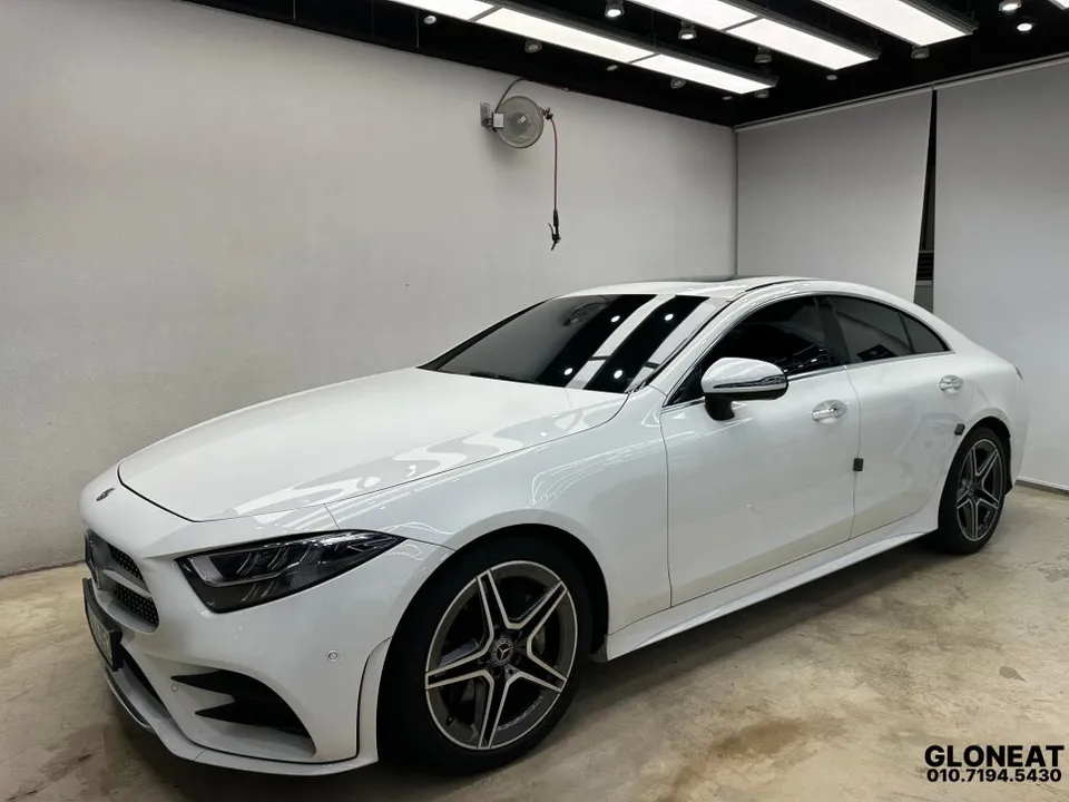Mercedes-Benz CLS C257 body kit installation result
