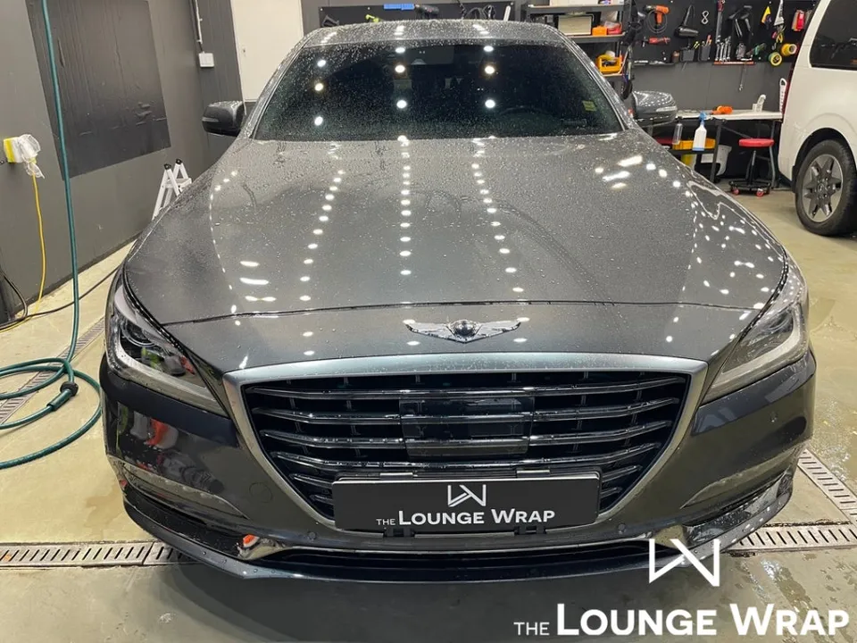 Genesis G80のPPF施工事例|保険適用と費用目安 施工写真 1-1