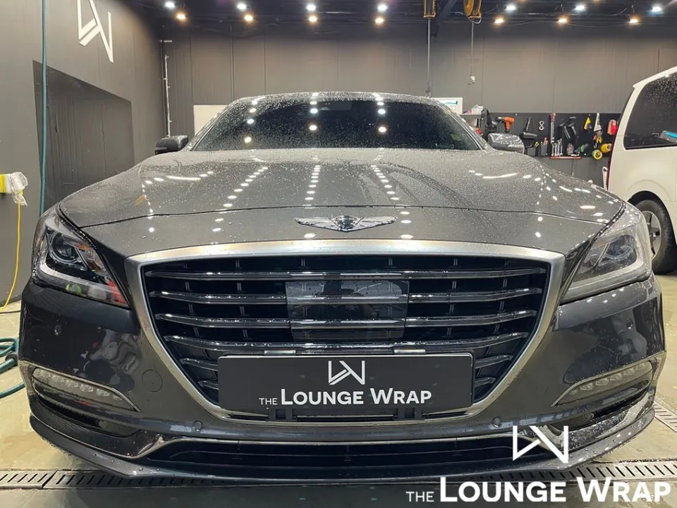 Genesis G80のPPF施工事例|保険適用と費用目安 施工写真 2-1