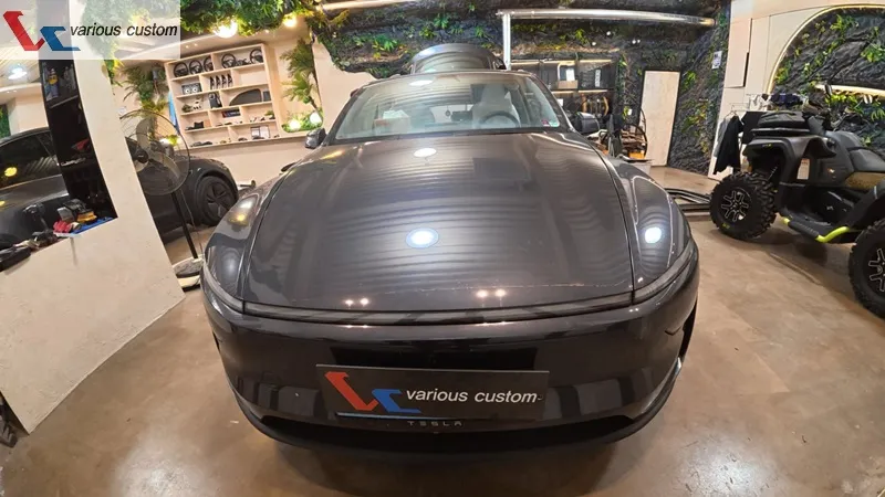 Tesla Model Y interior customization installation result