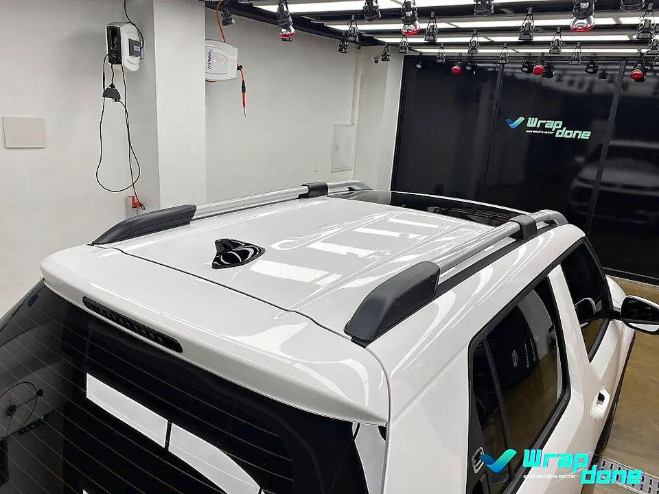 Hyundai Casper Electricのカーラッピング事例|費用目安・仕上がり 施工写真 1-2