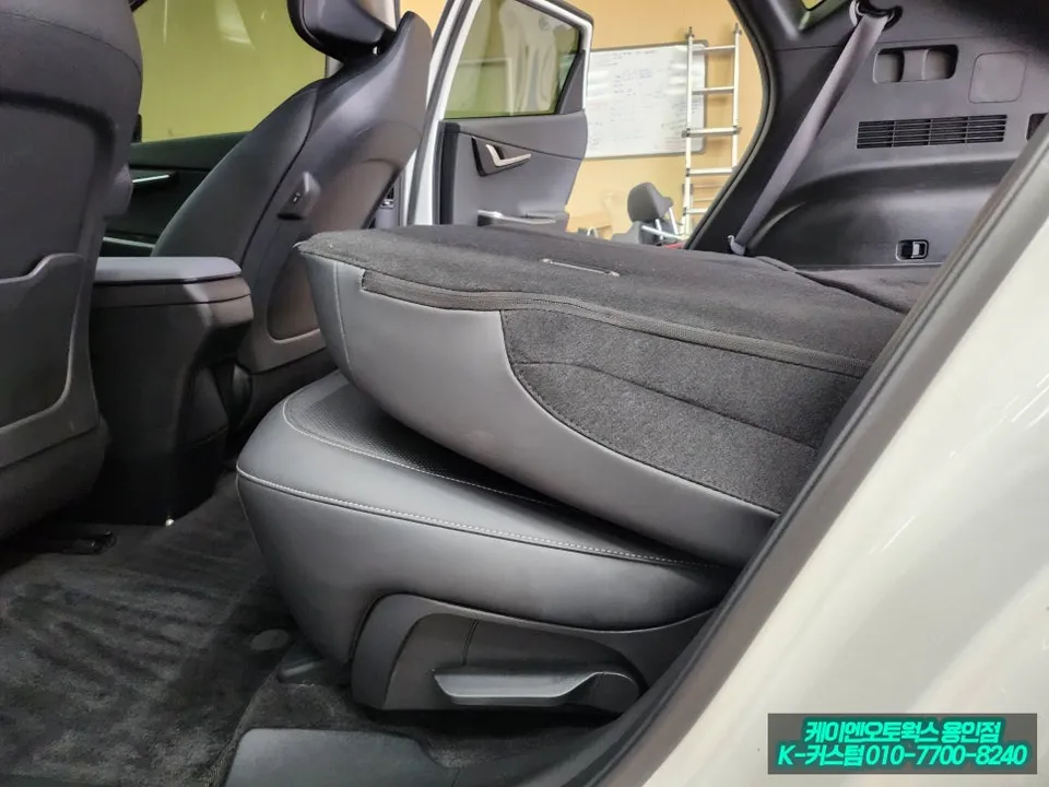 Kia EV6 interior customization - Kia EV6 2-Row Seat Flattening for Camping Review photo 4