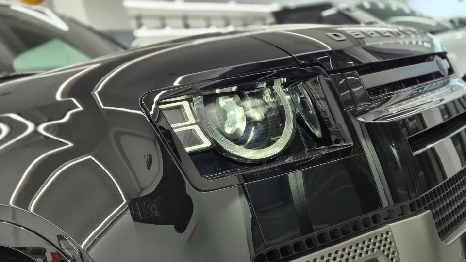 HyundaiのPPF施工事例 施工写真 3-1
