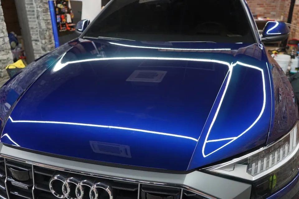 Audi Q8のPPF施工事例|傷保護と仕上がり 施工写真 5
