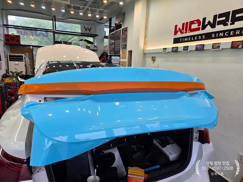 BMW M4 G82 カーラッピング事例|費用目安・仕上がり 施工写真 1-3