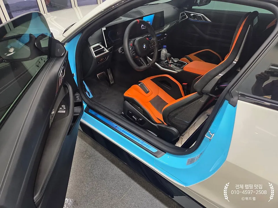 BMW M4 G82 カーラッピング事例|費用目安・仕上がり 施工写真 2-3